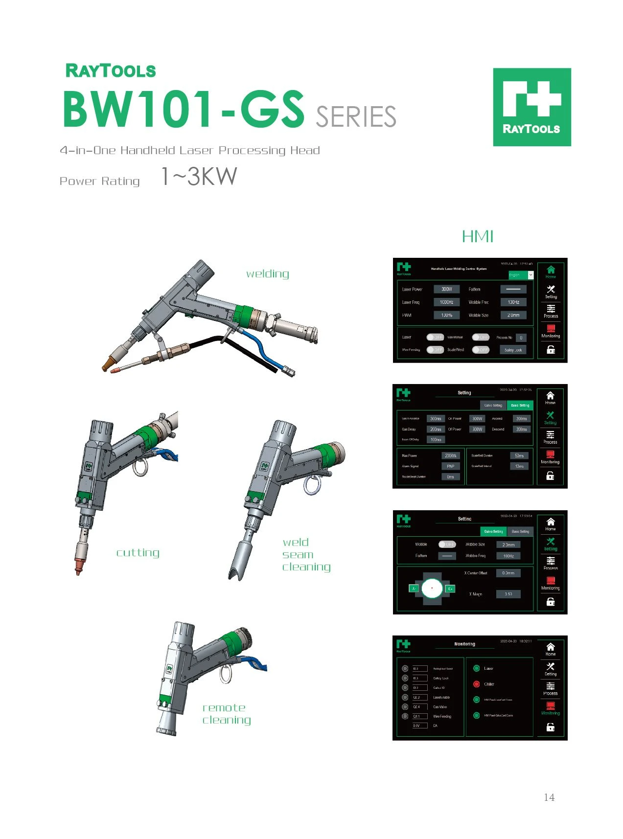 Raytools Laser welding Tools Raytools Laser welding Tools