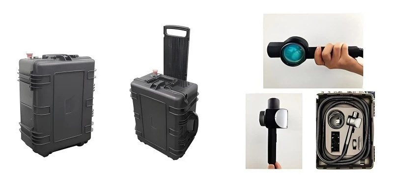 100W 200W portable pulse laser cleaner 100W 200W portable pulse laser cleaner